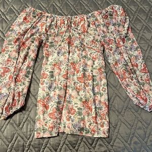 Sabo Skirt off the shoulder dress